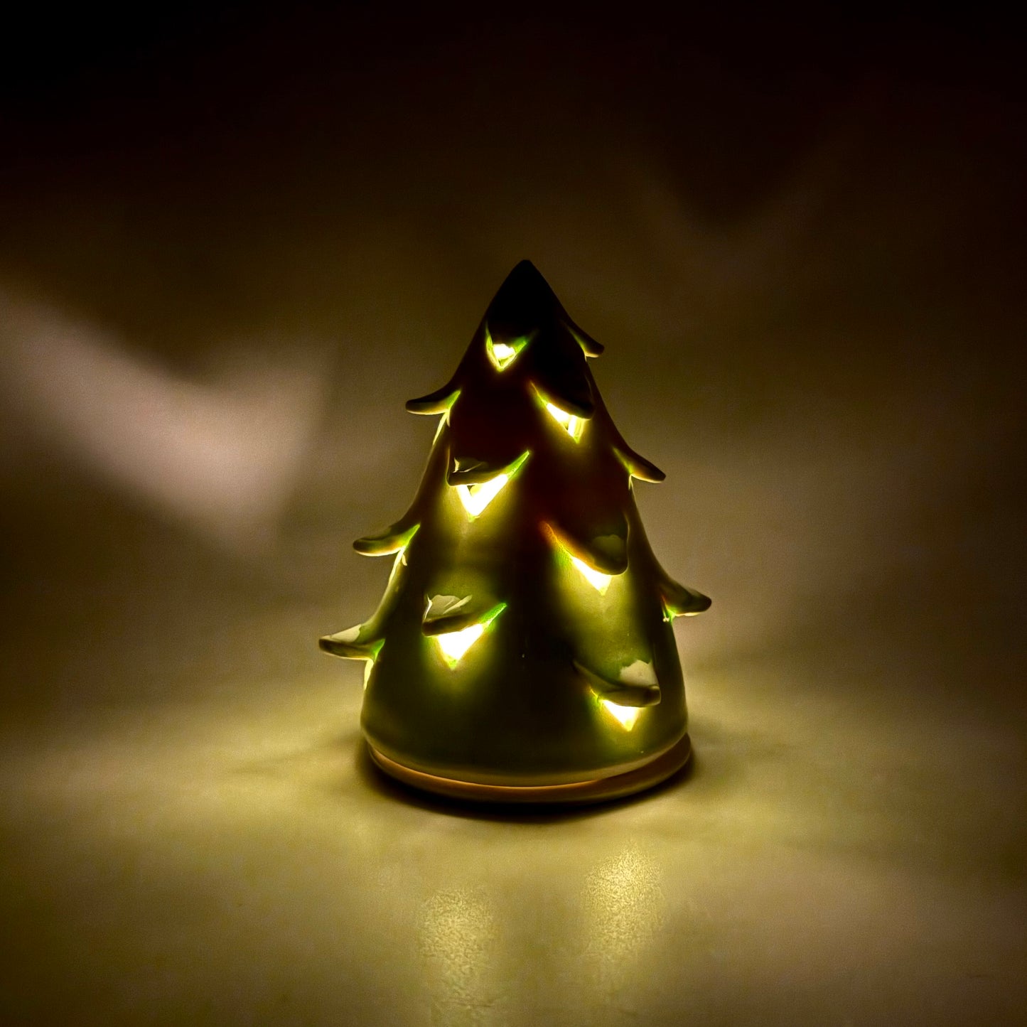 Small Tree Luminary with Cut Boughs