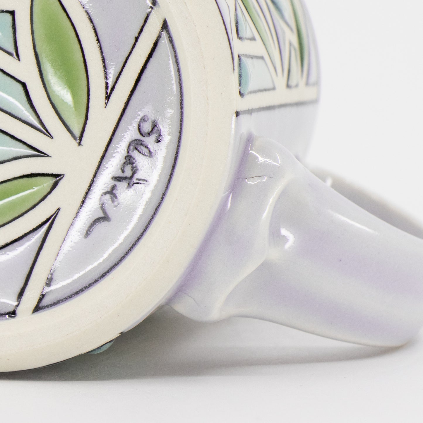 Stained Glass Mug in Alexandrite #1