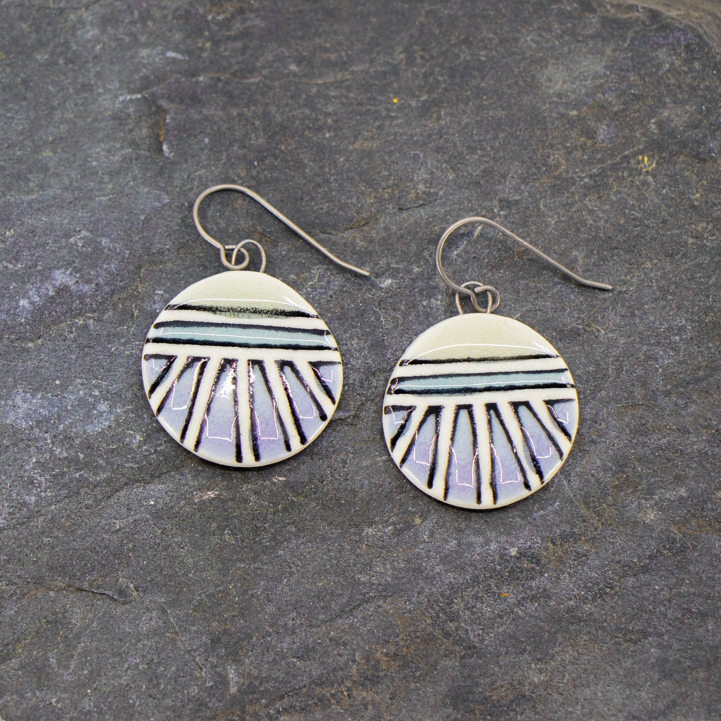 Stained Glass Earring #6