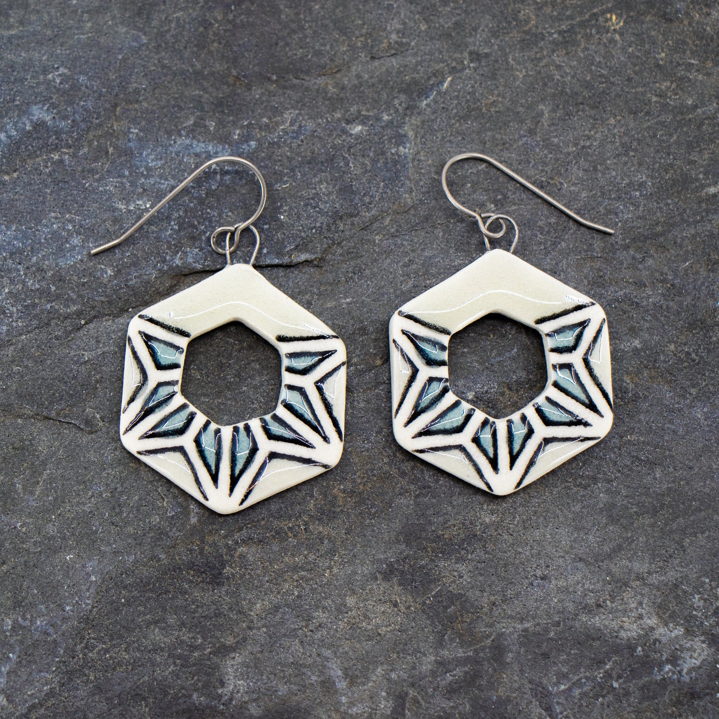 Stained Glass Earring #4