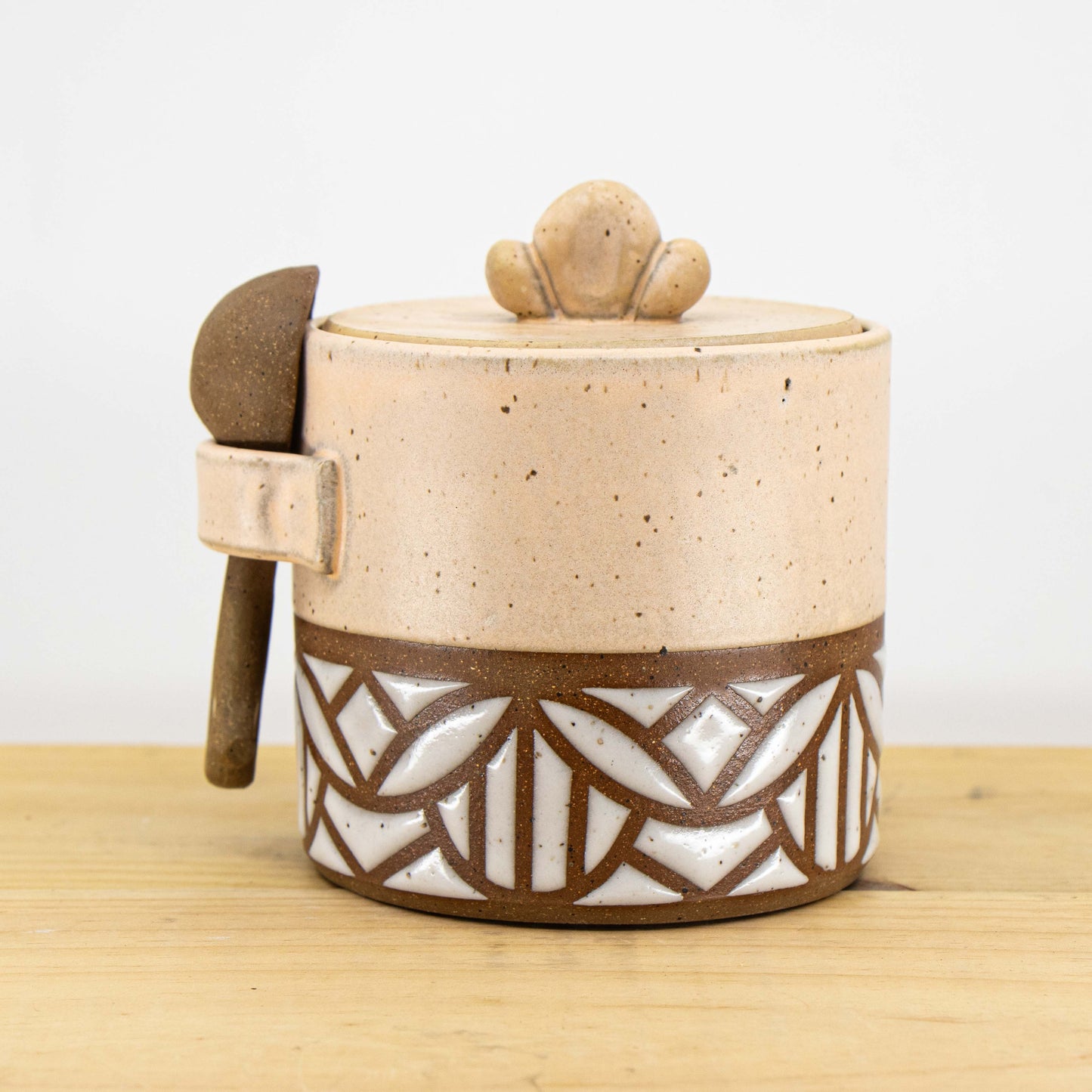 Peach Sugar Jar