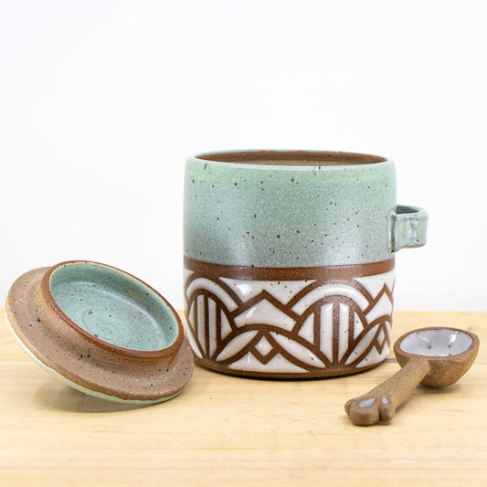 Wintergreen Sugar Jar