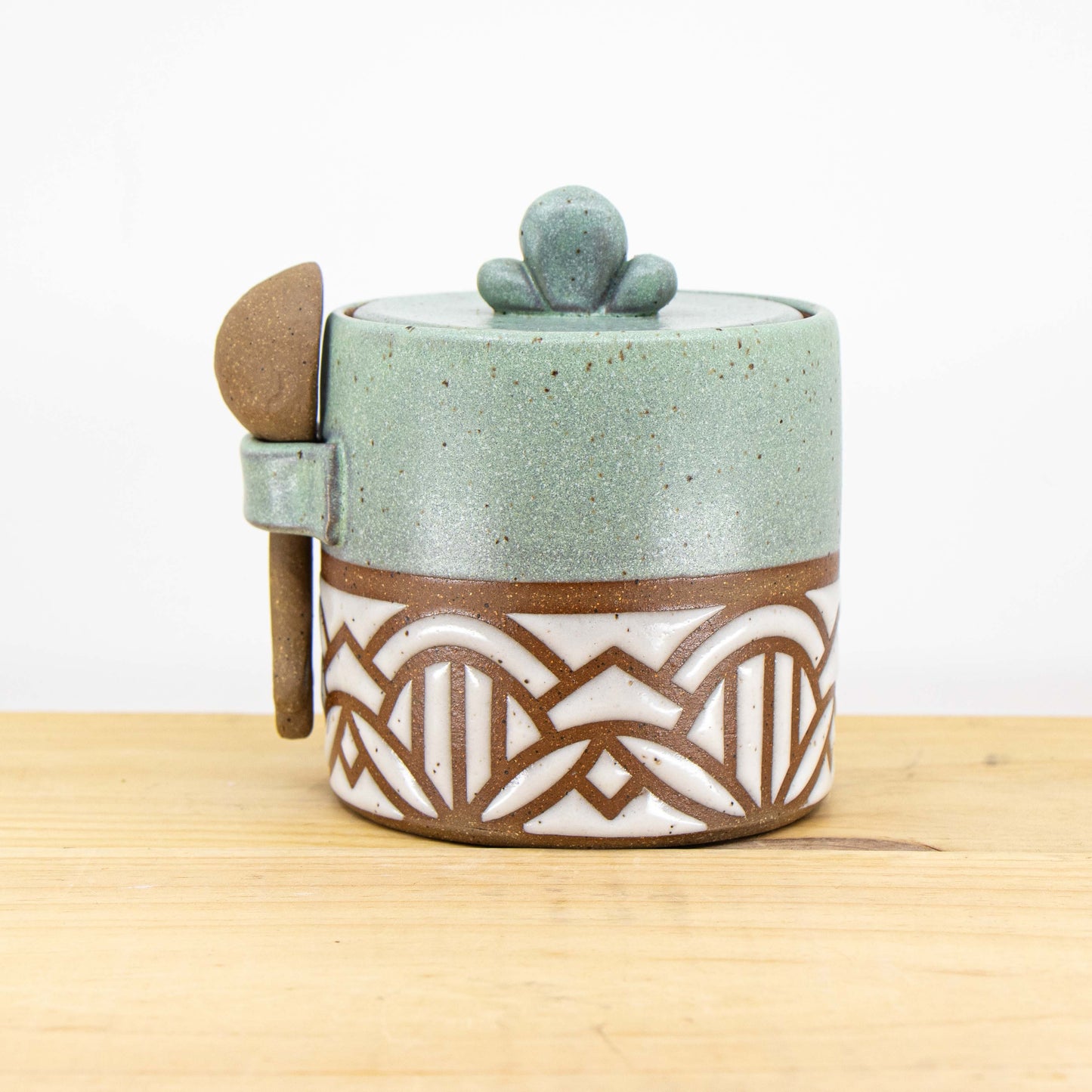 Wintergreen Sugar Jar
