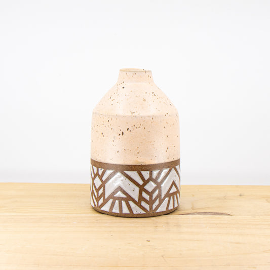 Peach Bottle Vase