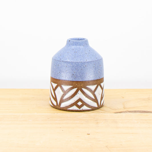 Periwinkle Bud Vase