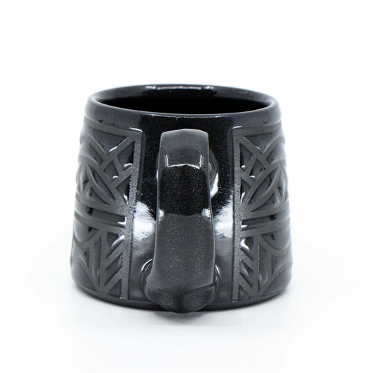 Black Porcelain Mug #2