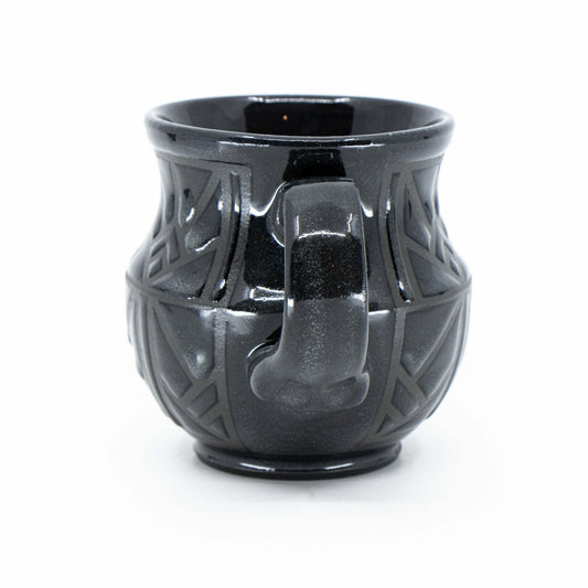 Black Porcelain Mug #3