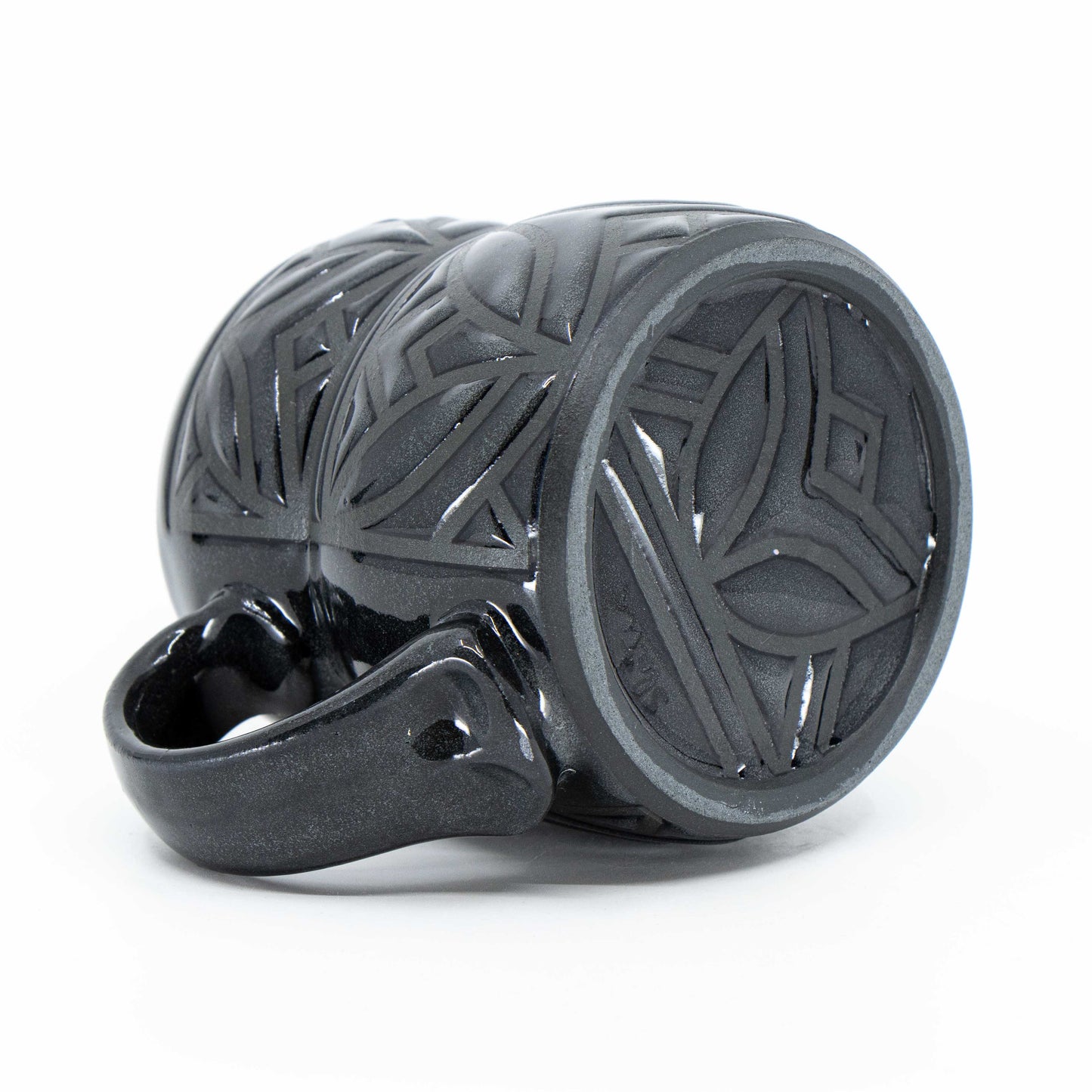 Black Porcelain Mug #7