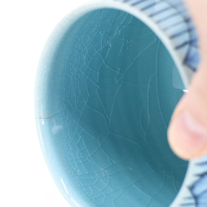 Soda-Fired Blue Porcelain Cup *Second*