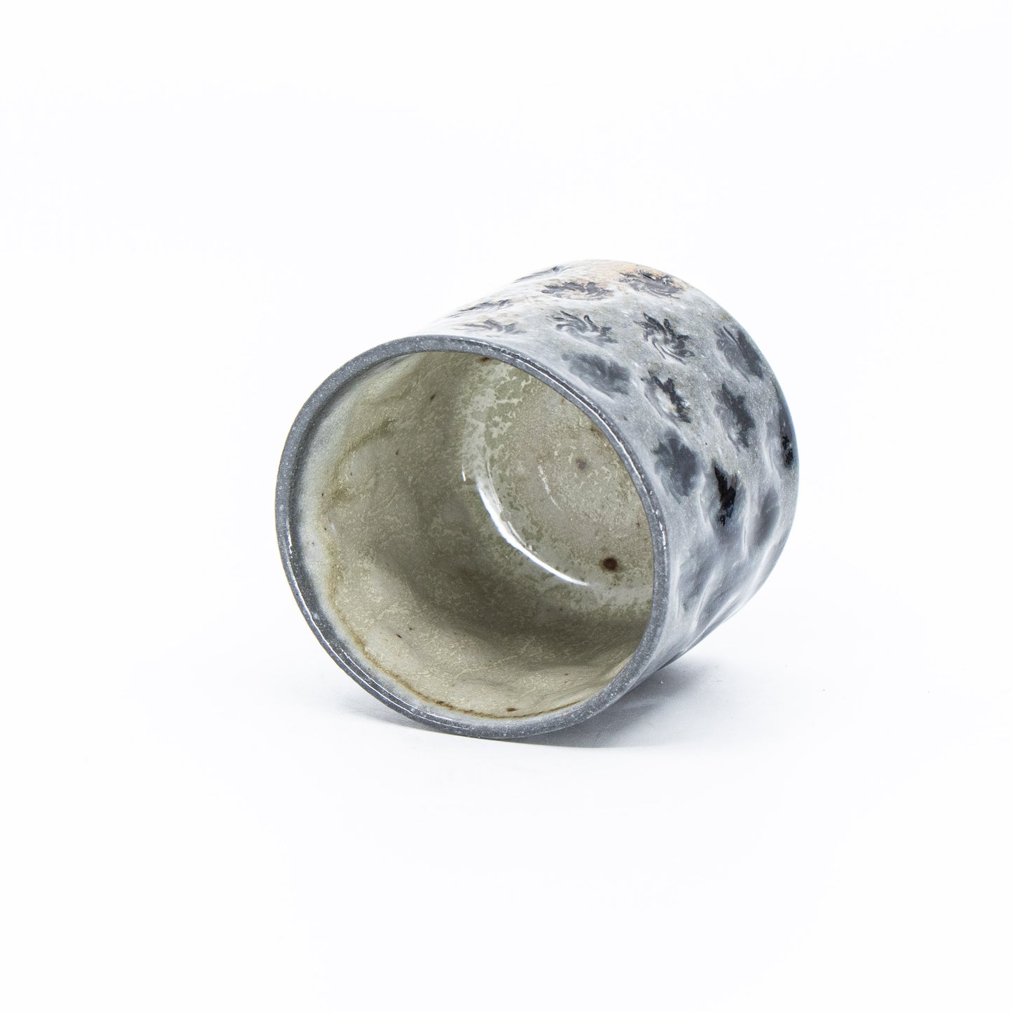 Soda-Fired Stoneware Swirl Cup *Second*