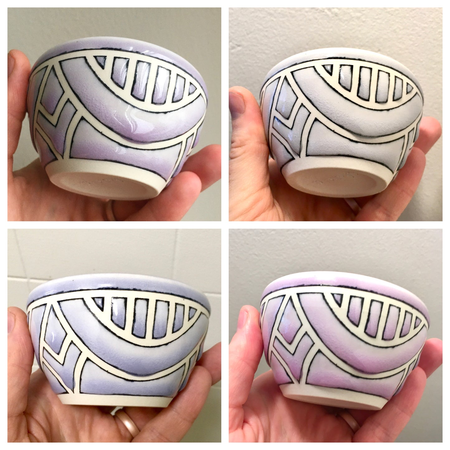 Inlaid Notched Alexandrite Cup *Second*