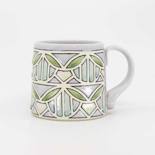 Stained Glass Mug in Alexandrite #1