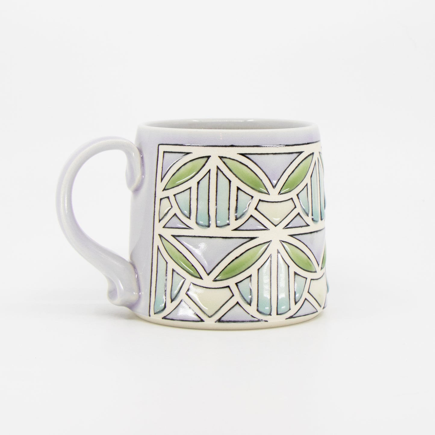 Stained Glass Mug in Alexandrite #1