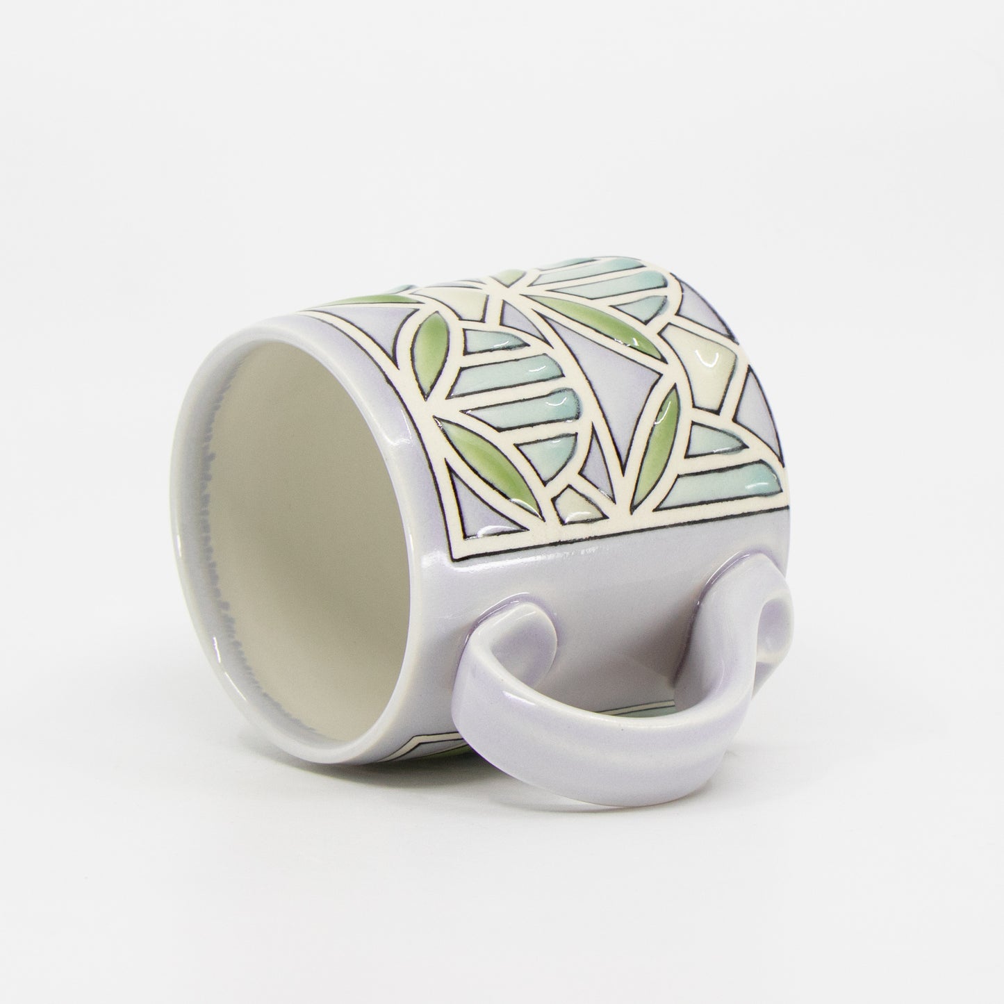 Stained Glass Mug in Alexandrite #1