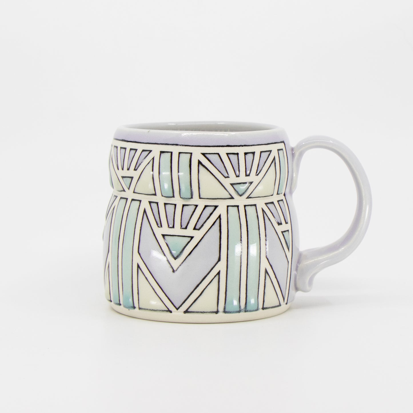 Stained Glass Mug in Alexandrite #2