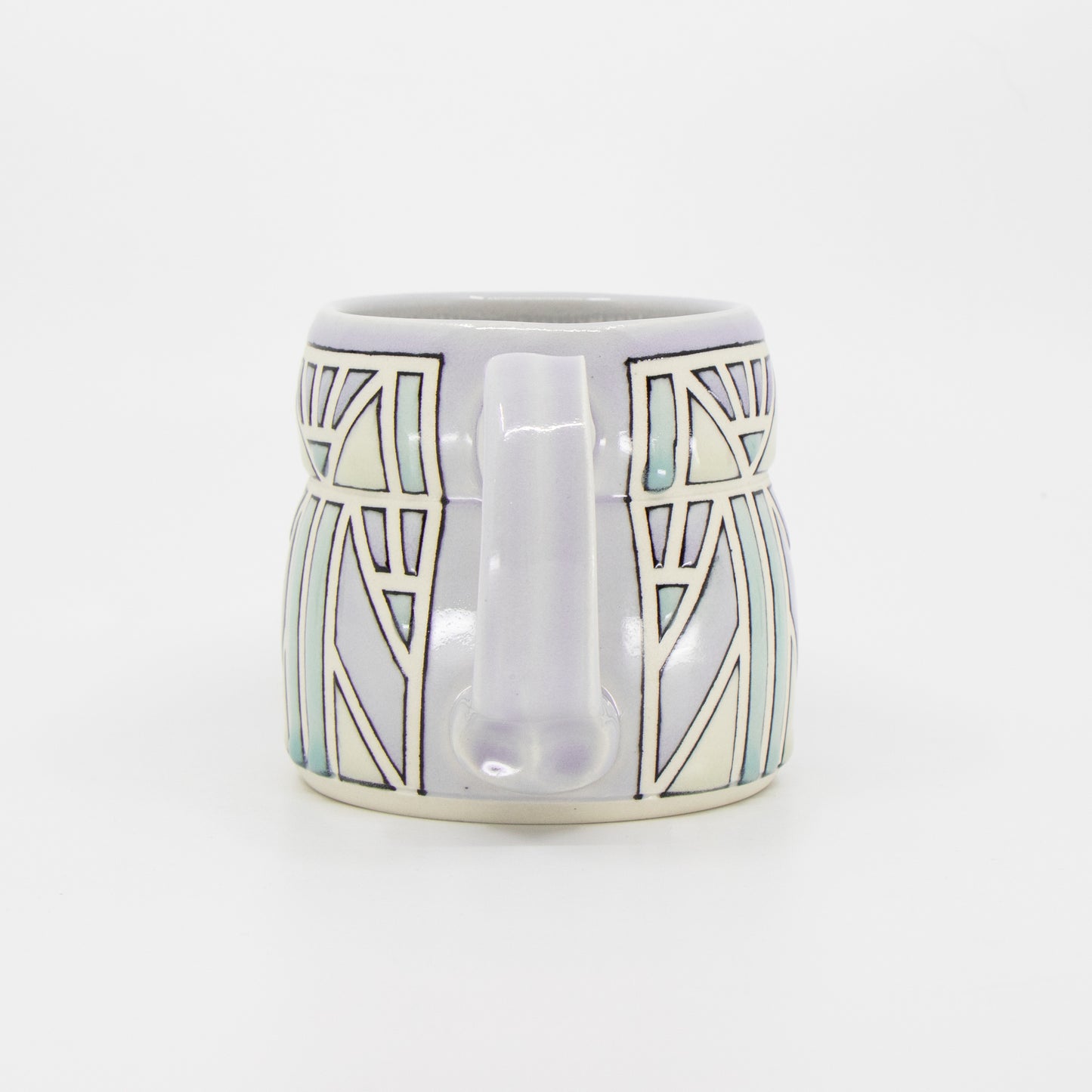 Stained Glass Mug in Alexandrite #2