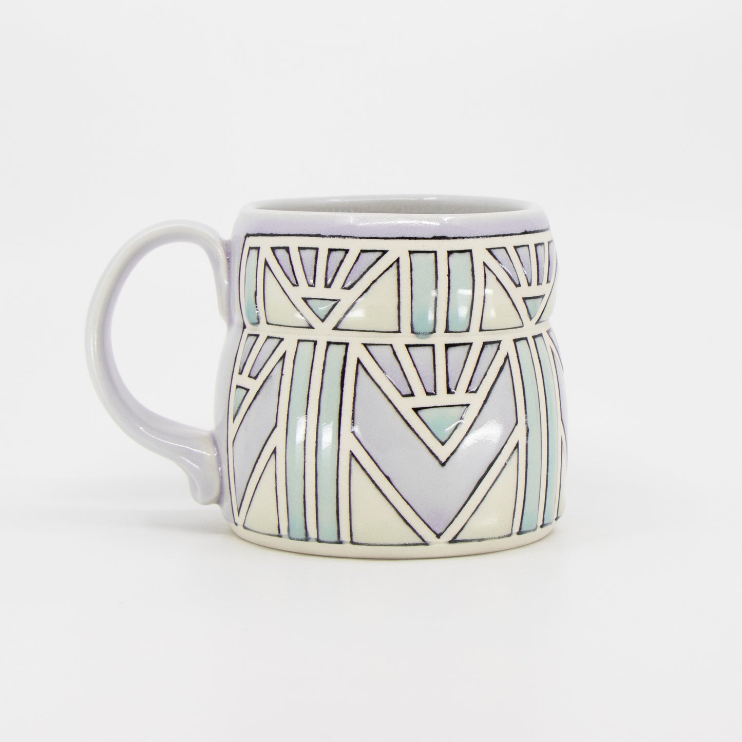 Stained Glass Mug in Alexandrite #2