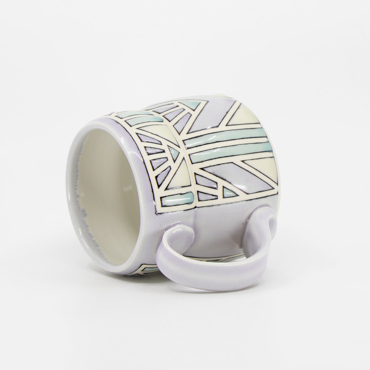 Stained Glass Mug in Alexandrite #2