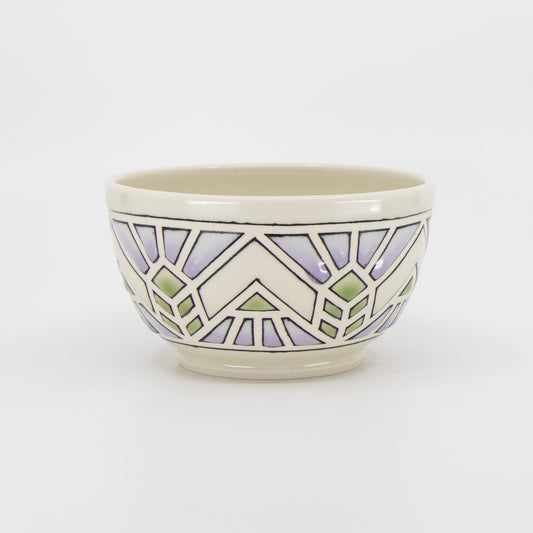 Stained Glass Snack Bowl #1