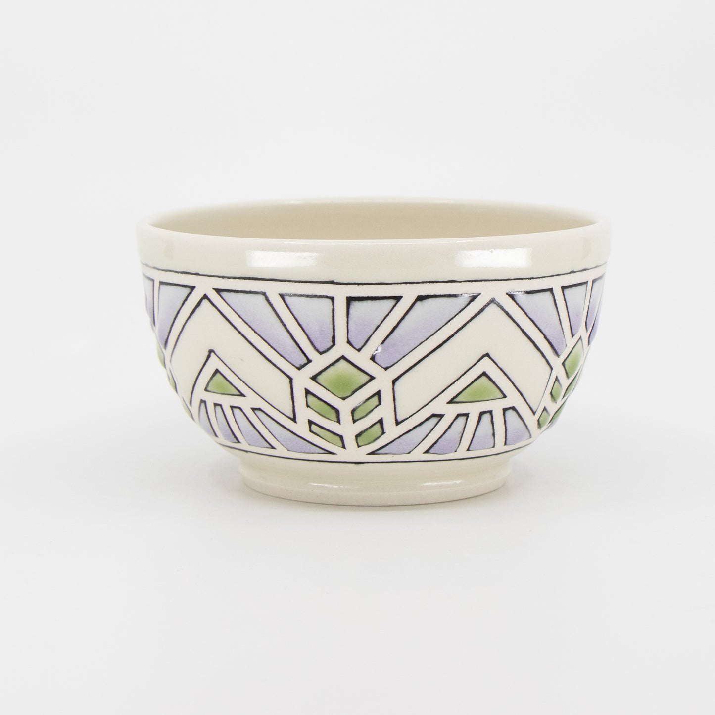 Stained Glass Snack Bowl #1