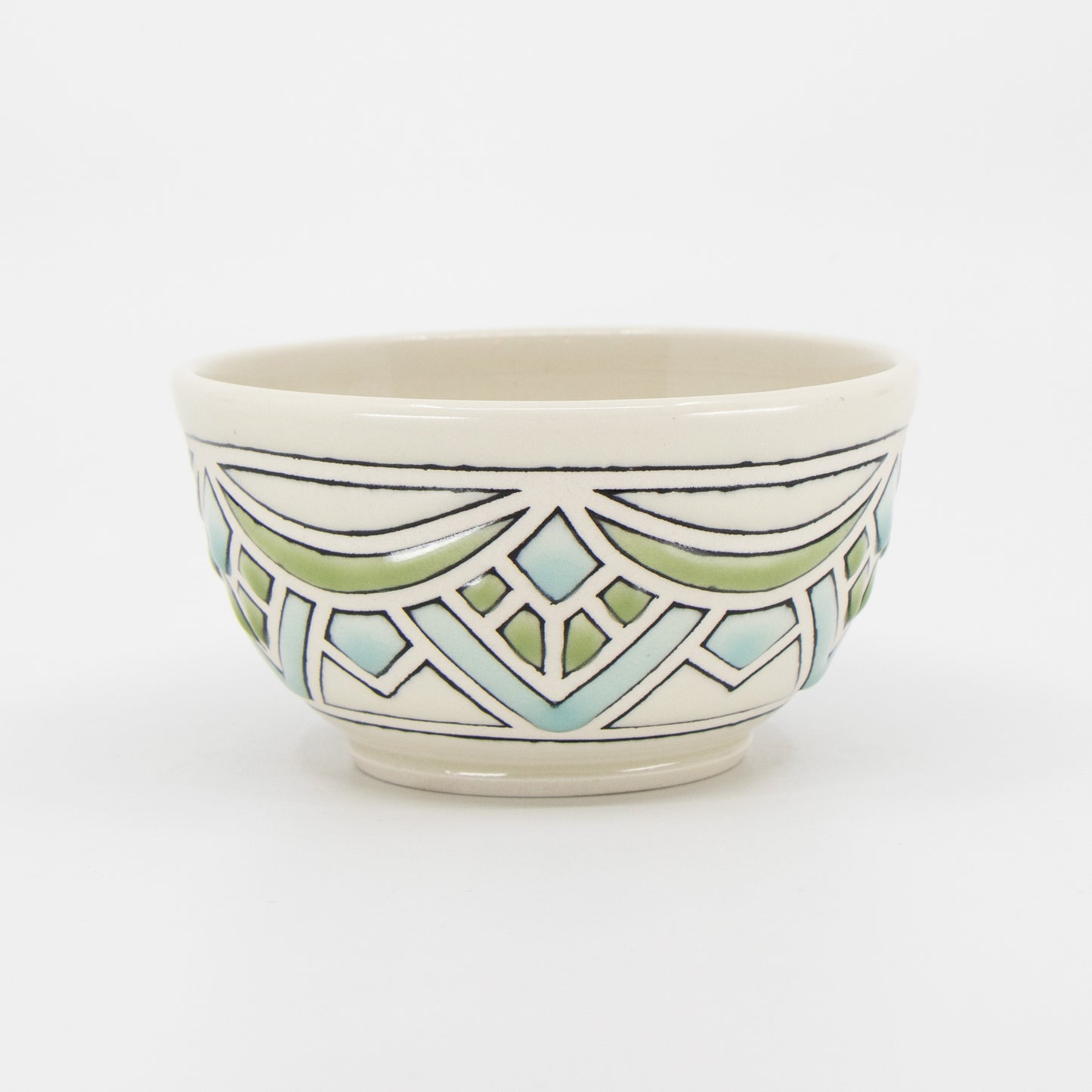 Stained Glass Snack Bowl #3