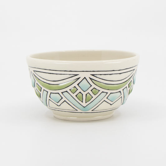 Stained Glass Snack Bowl #3