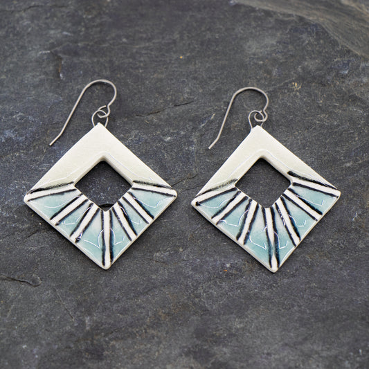 Stained Glass Earring #1