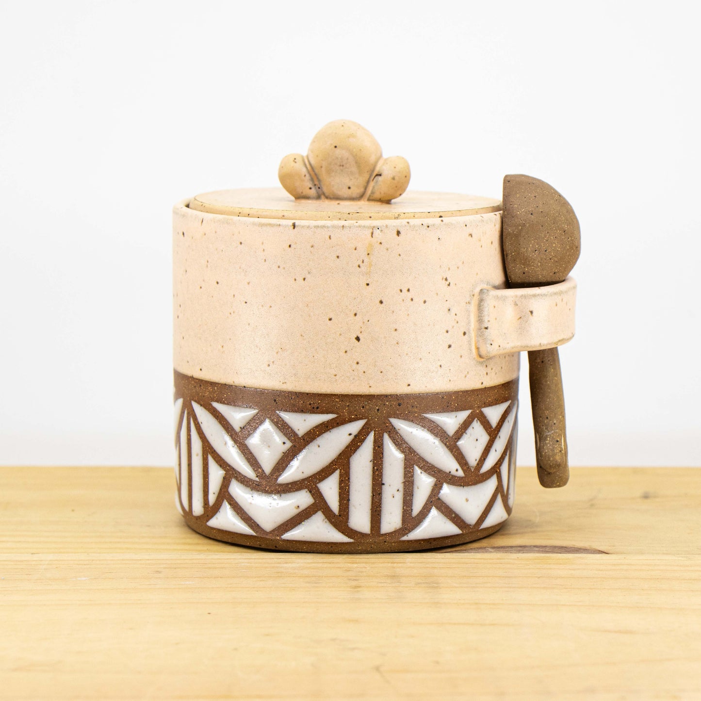 Peach Sugar Jar