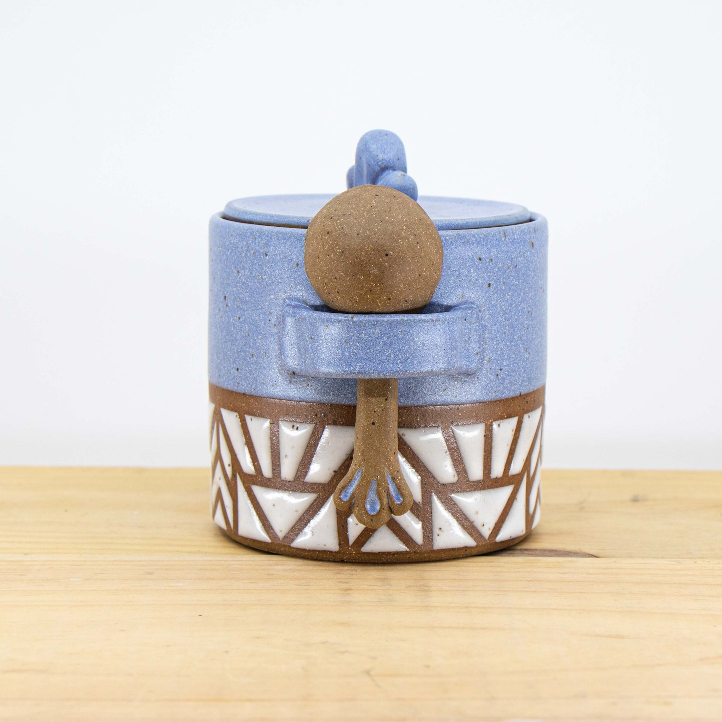 Periwinkle Sugar jar