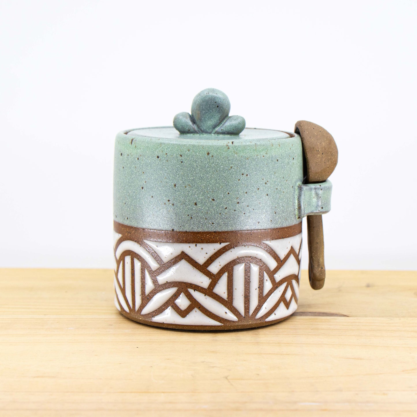 Wintergreen Sugar Jar