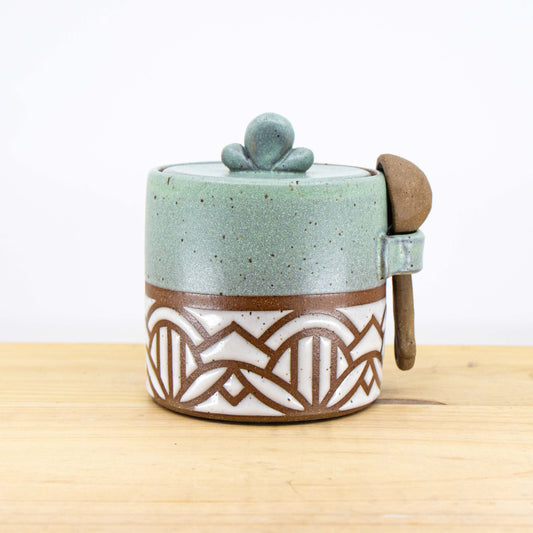Wintergreen Sugar Jar