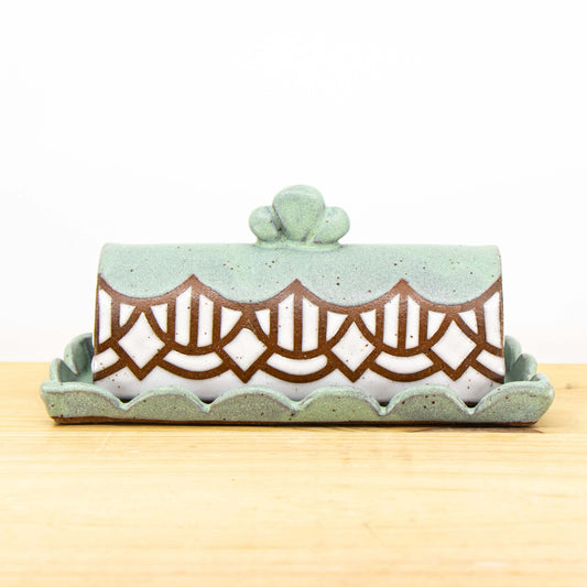 Wintergreen Butter Dish