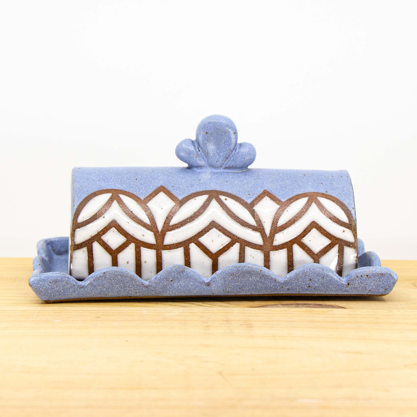 Periwinkle Butter Dish *Second*