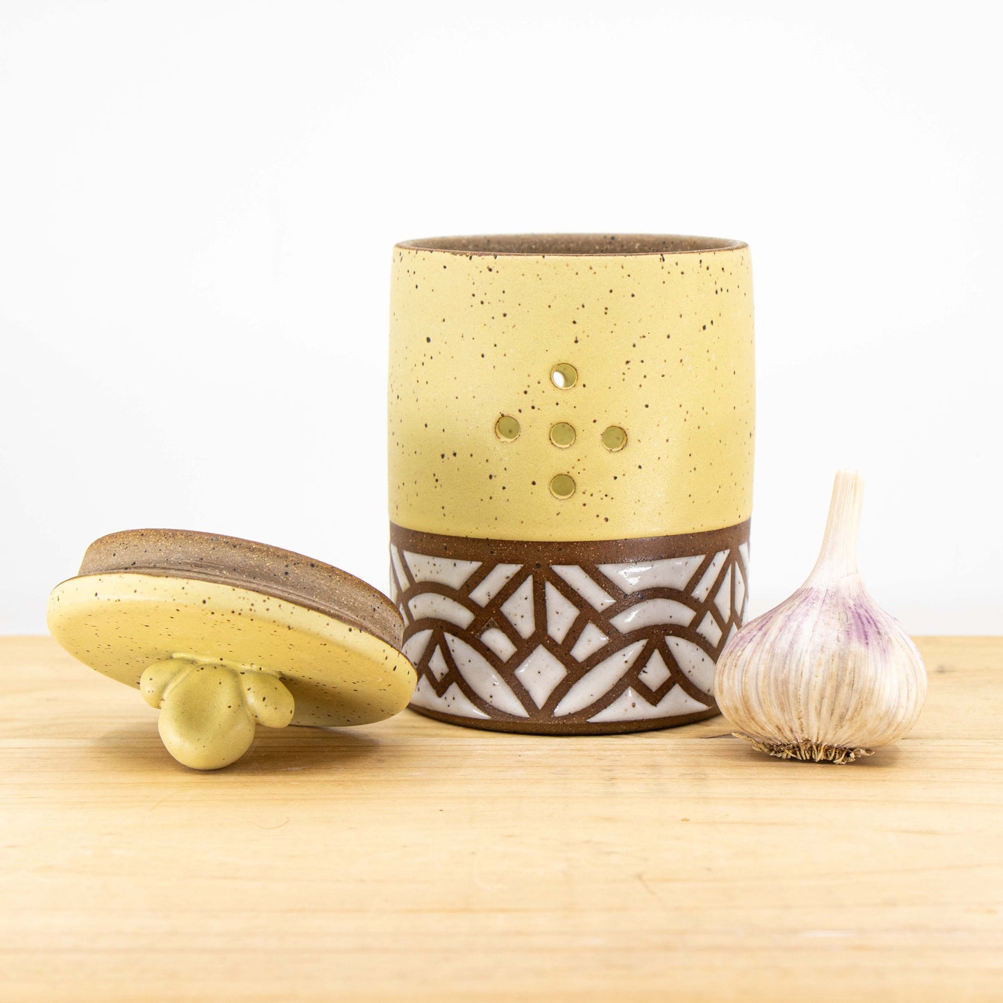 Limoncello Garlic Jar