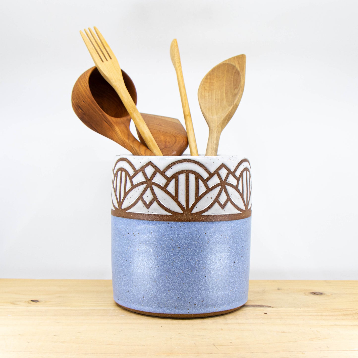 Periwinkle Utensil Holder