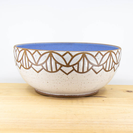 Periwinkle Large Serving Bowl