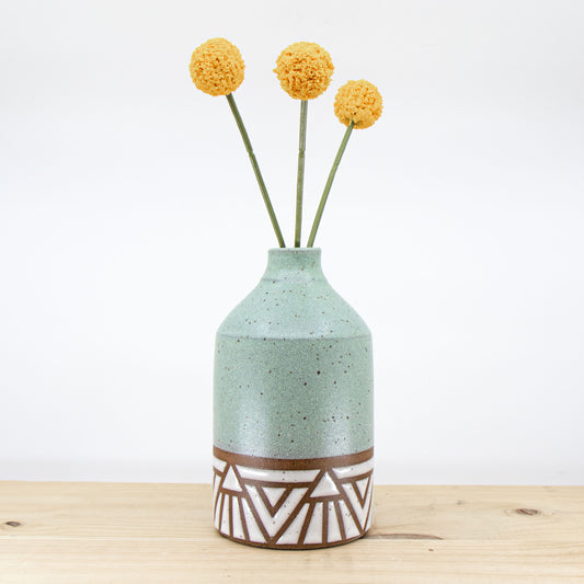 Wintergreen Bottle Vase