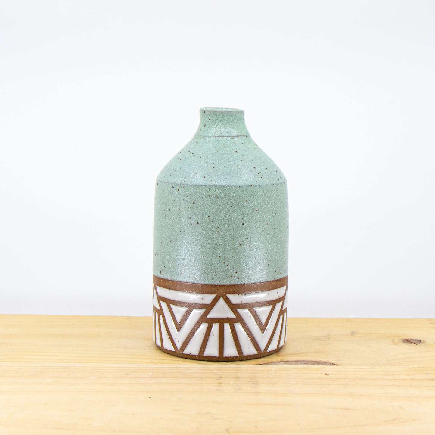 Wintergreen Bottle Vase