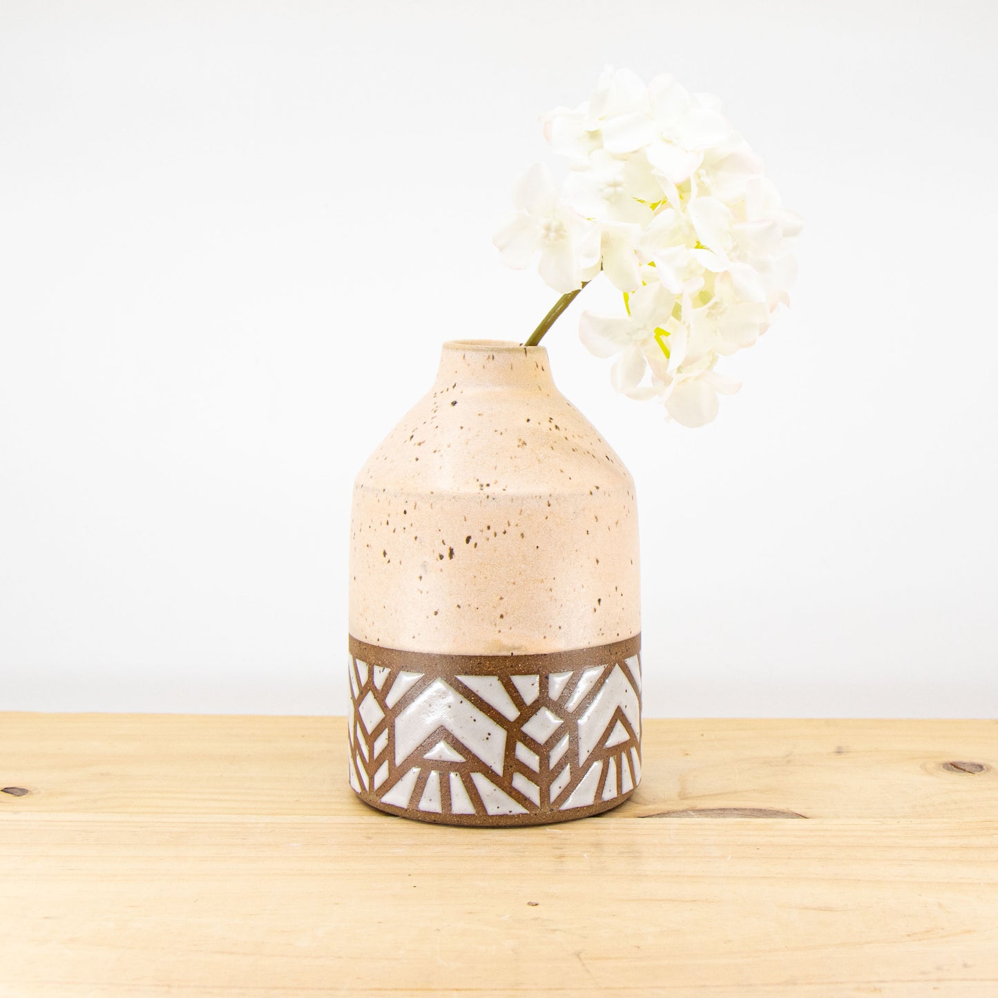 Peach Bottle Vase