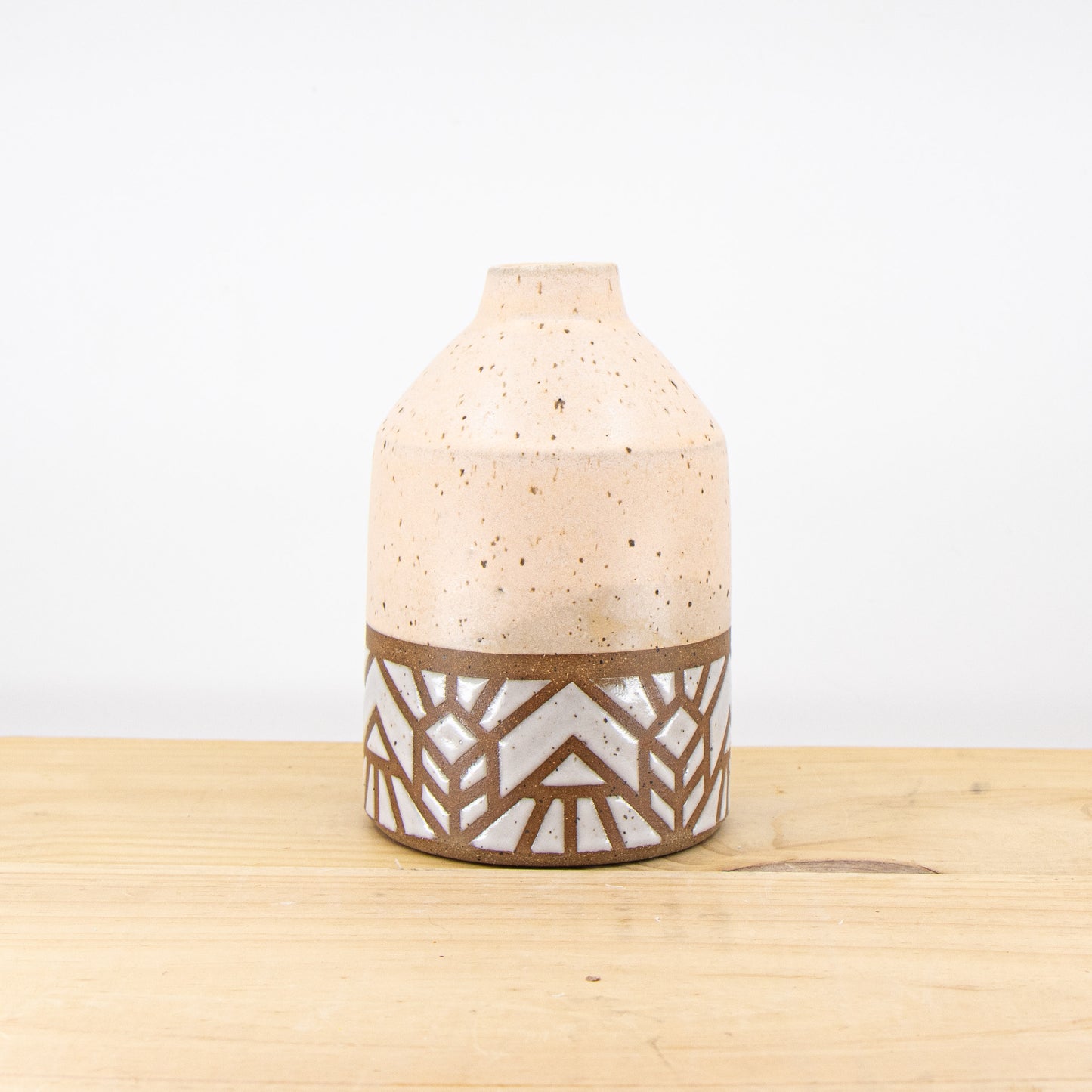 Peach Bottle Vase