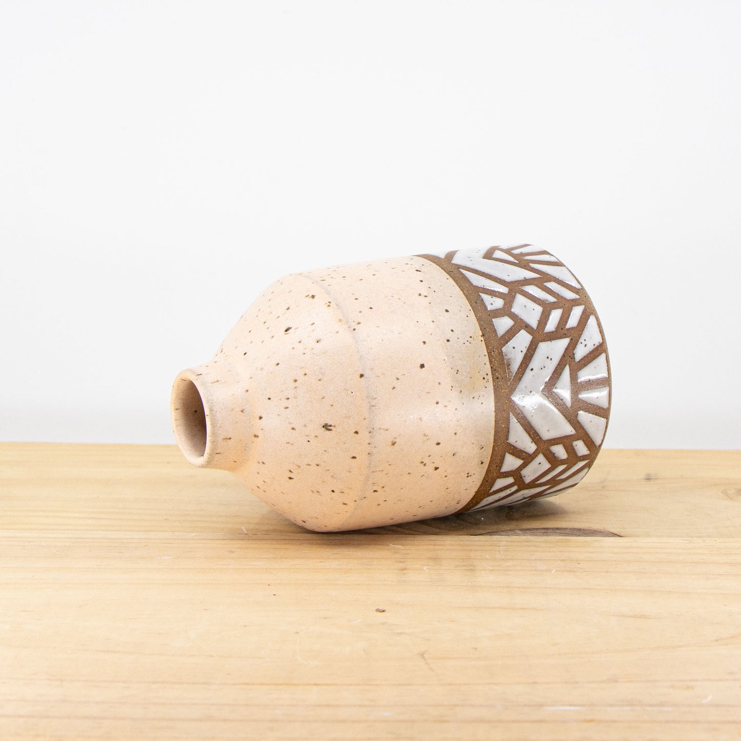 Peach Bottle Vase