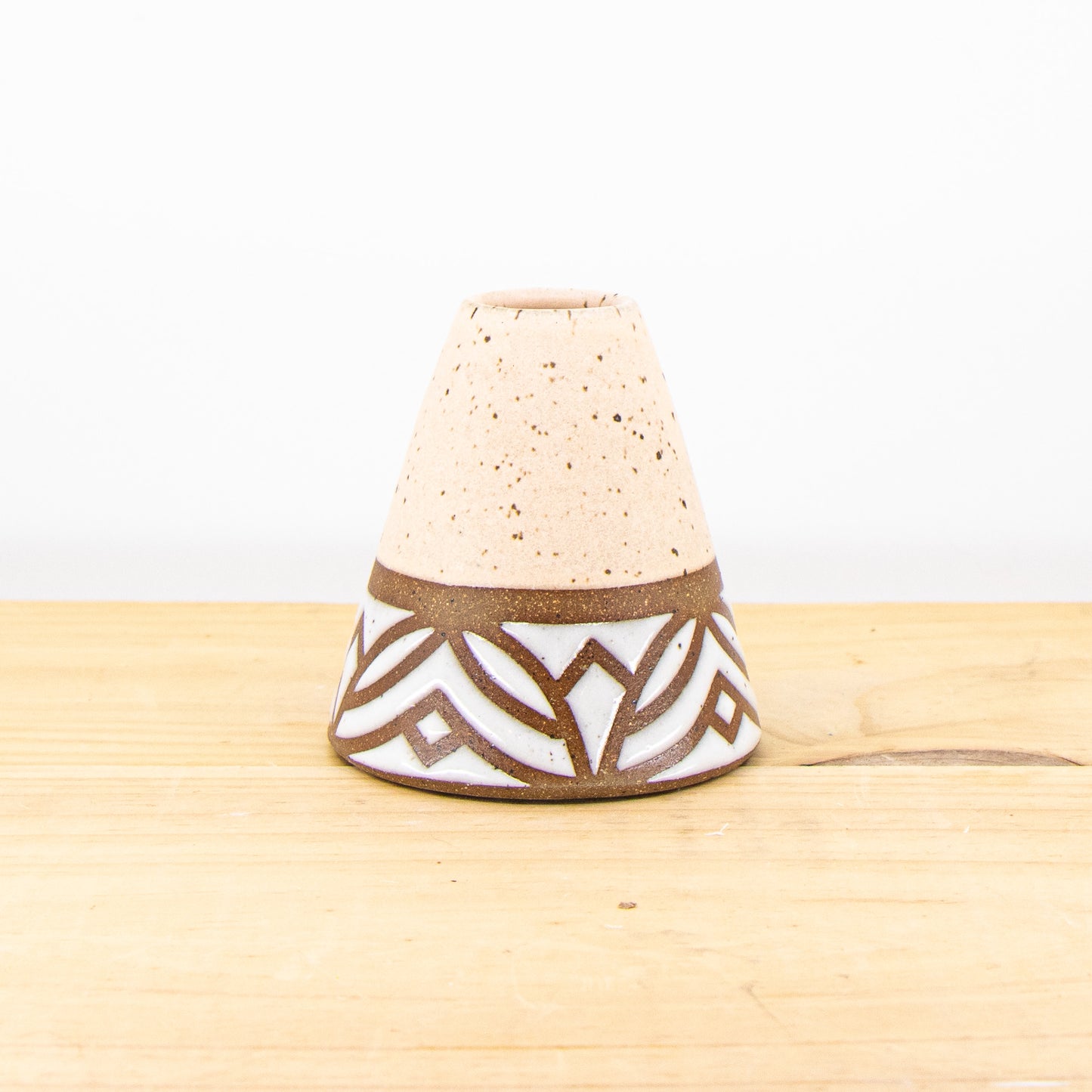 Peach Bud Vase