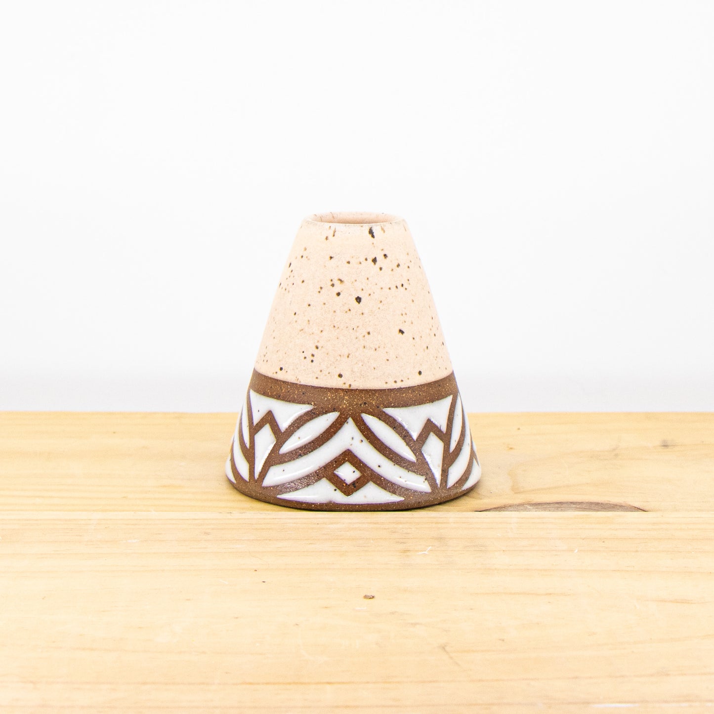 Peach Bud Vase