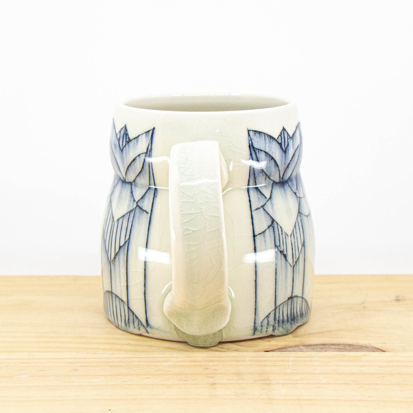 Soda-Fired Inlay Mug