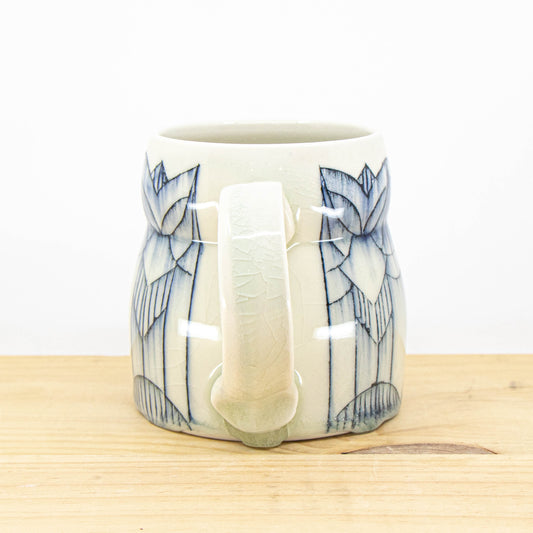 Soda-Fired Inlay Mug
