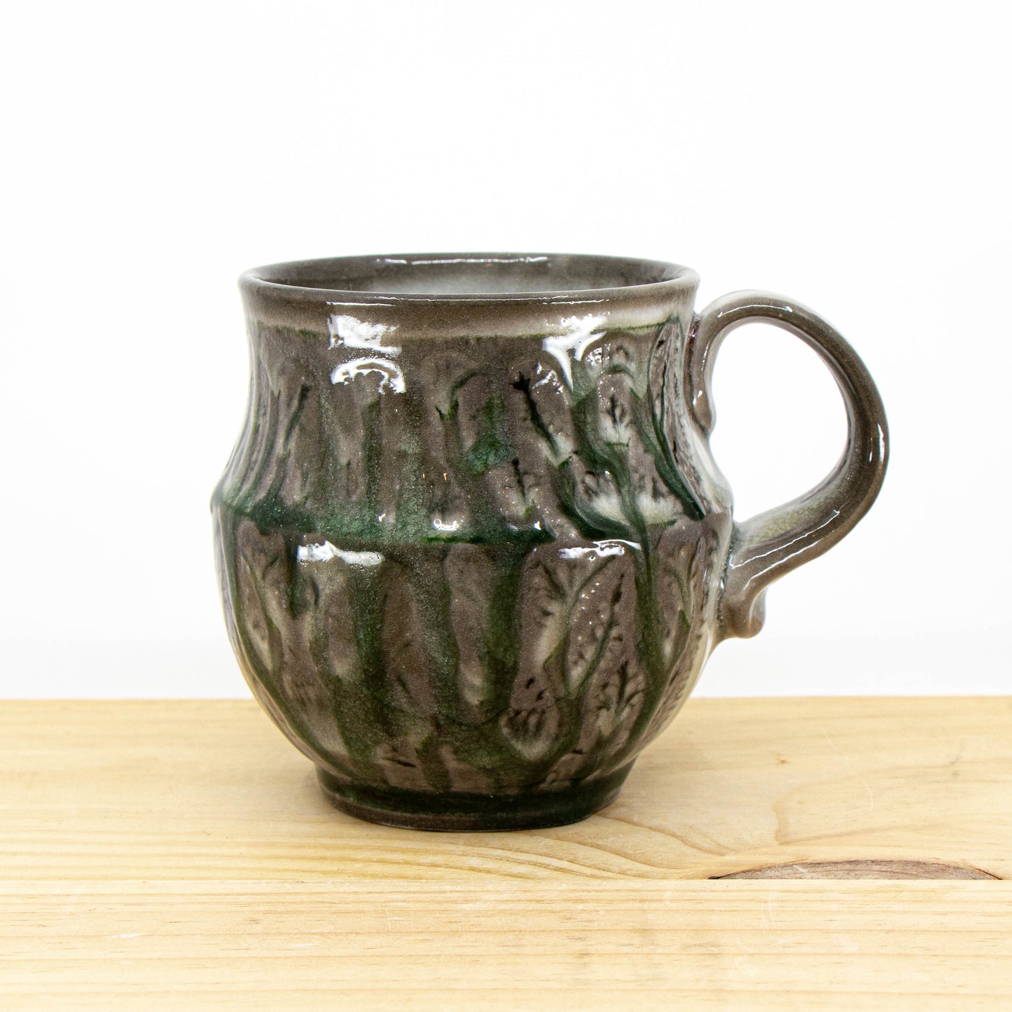 Soda-Fired Hidden Forest Mug