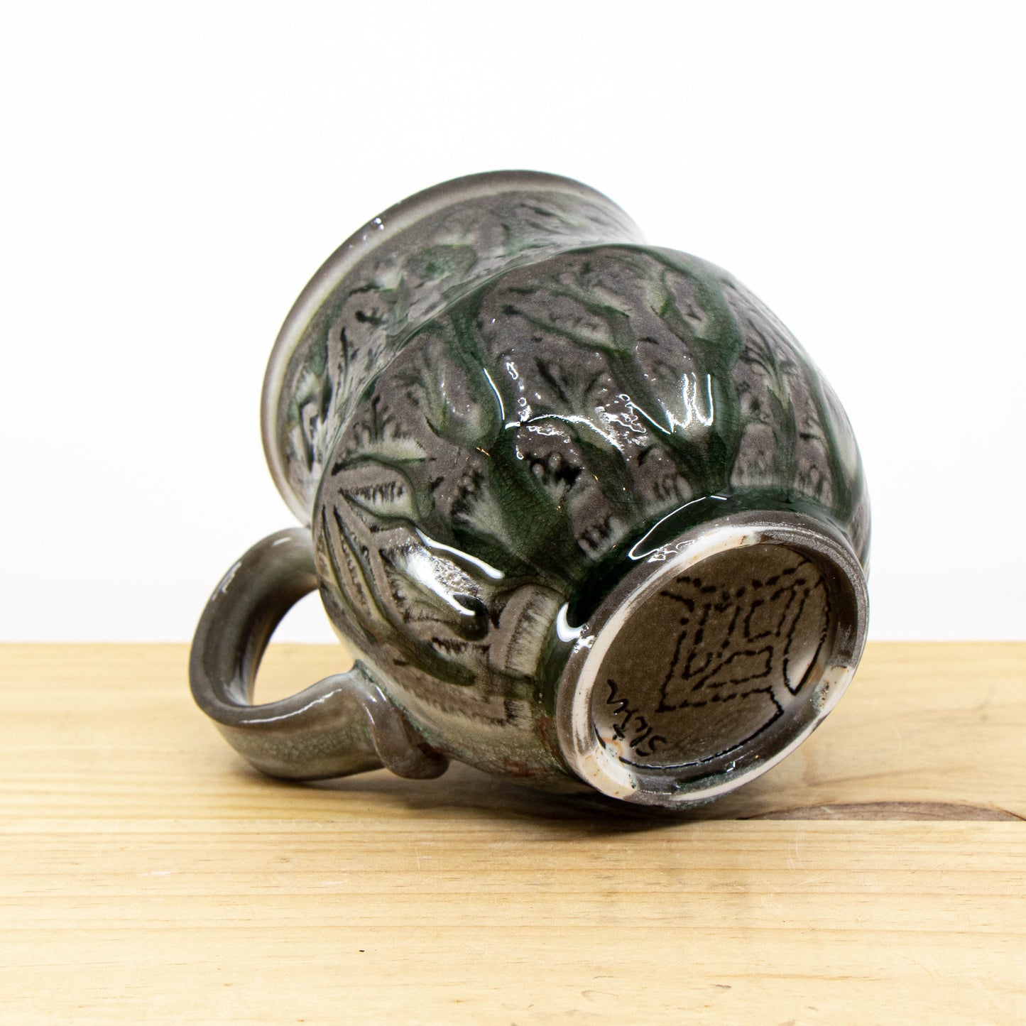 Soda-Fired Hidden Forest Mug