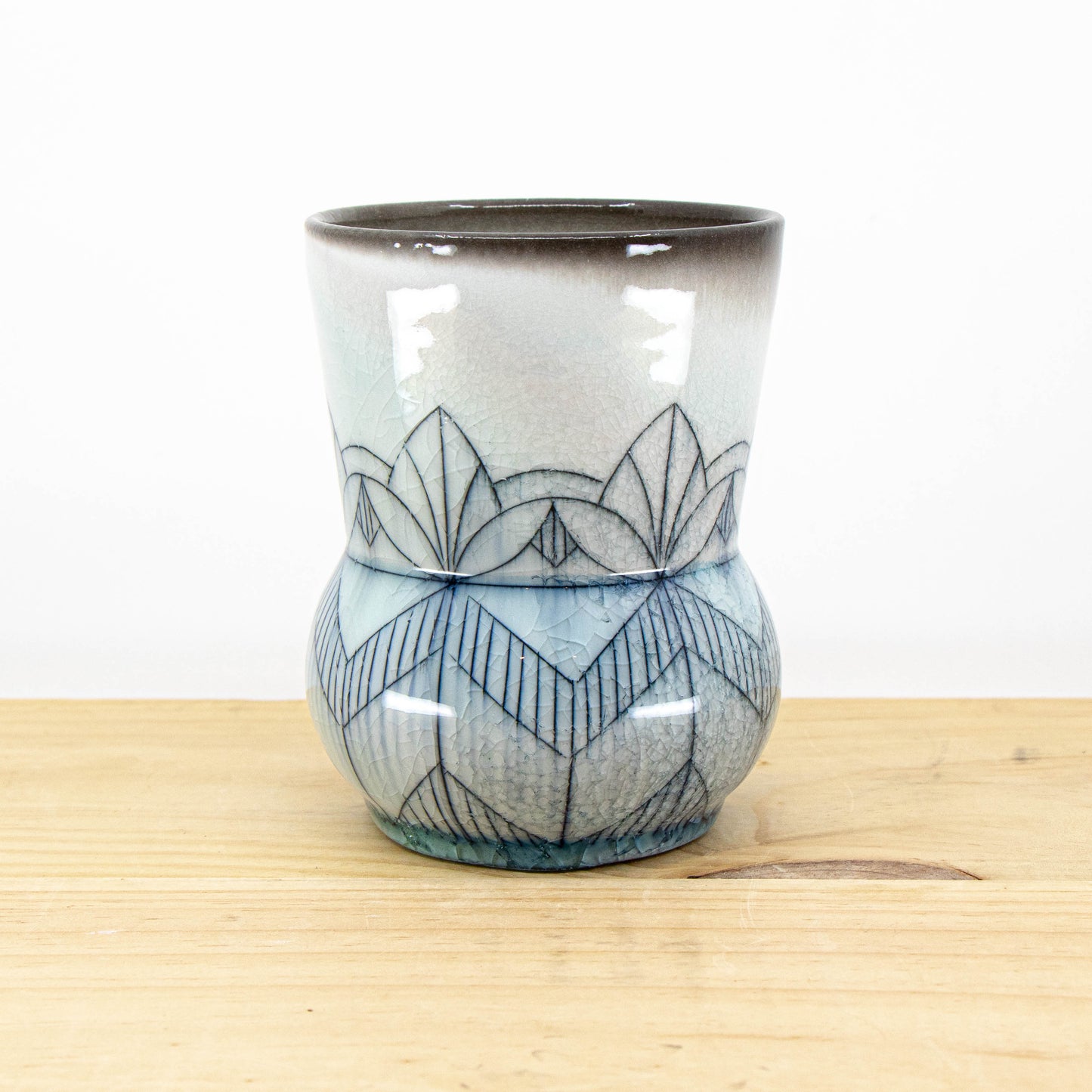 Soda-Fired Inlay Cup
