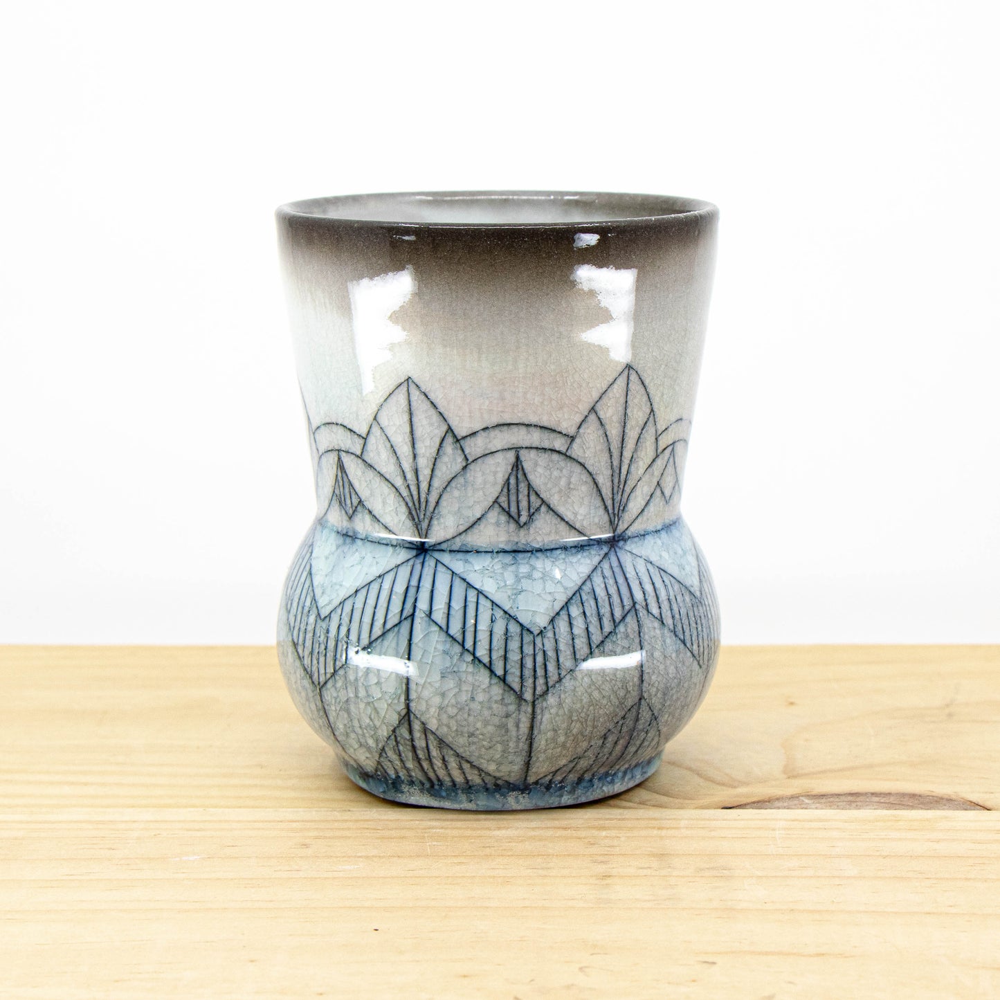 Soda-Fired Inlay Cup