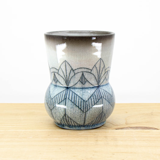 Soda-Fired Inlay Cup